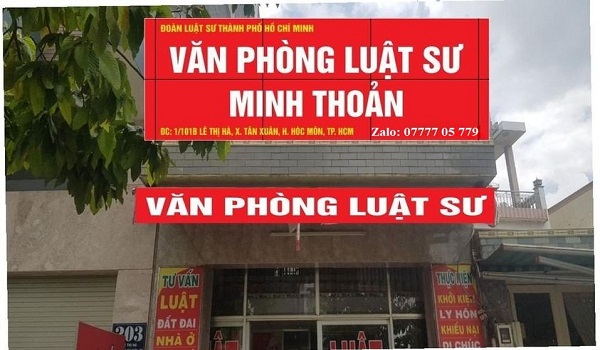 VĂN PHÒNG LUẬT SƯ MINH THOẢN