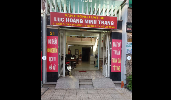 Văn phòng luật sư LỤC HOÀNG MINH TRANG 