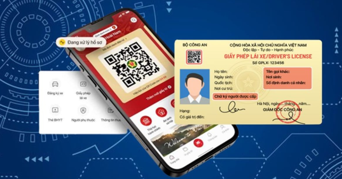 Bằng lái xe điện tử: Hợp pháp và tiện lợi