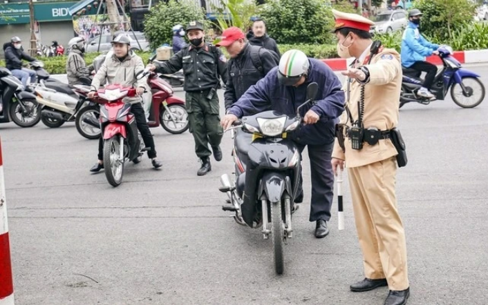 Xử lý vi phạm giao thông đường bộ 