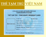 Thủ tục đăng ký tạm trú, thường trú cho người nước ngoài tại Việt Nam